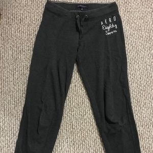 Gray/grey Aeropostale Sweatpants